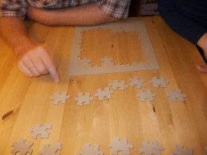 Puzzel op z'n kop